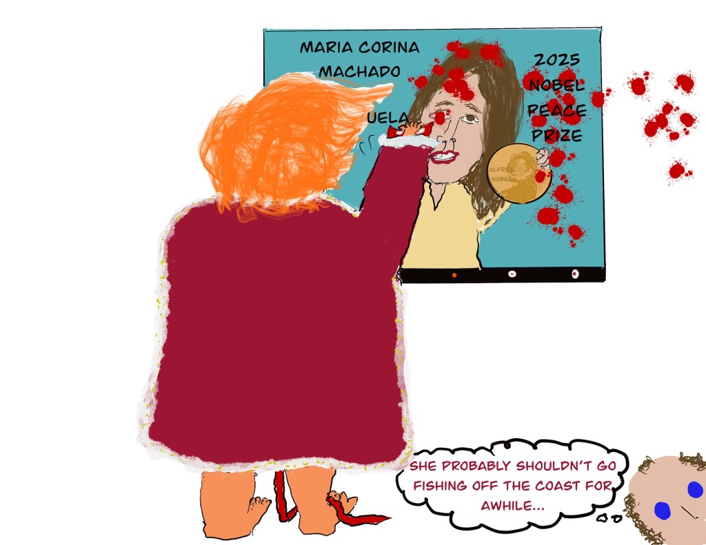 I suppose war with Portland, Chicago and Washington did him&nbsp;in?